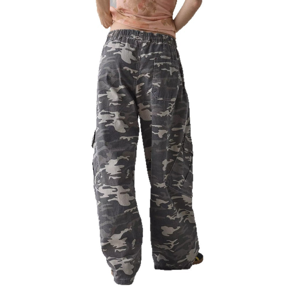 LS | Women Street Camouflage Cargo Pants