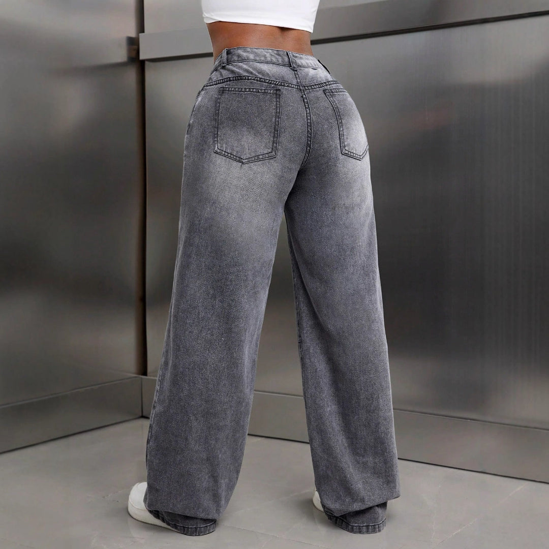 LS | Women Street Style Denim Jean