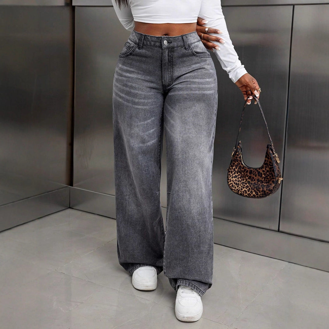 LS | Women Street Style Denim Jean