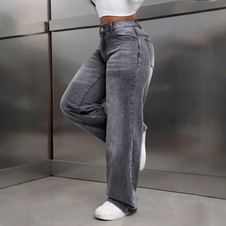 LS | Women Street Style Denim Jean
