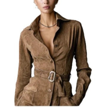 LS | Women Stylish Belted Mini Dress