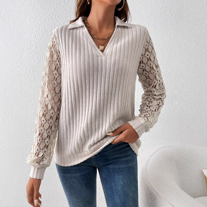 LS | Women Stylish Lace Sleeve Top