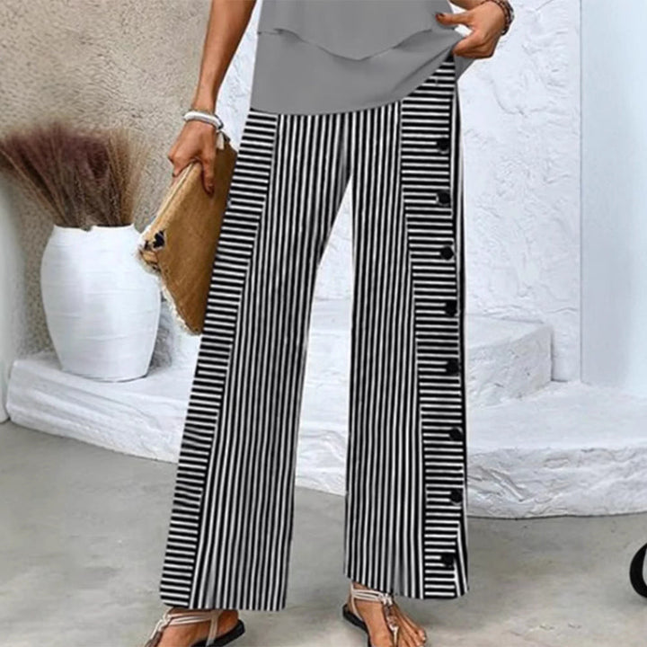 LS | Women Stylish Stripe Pants