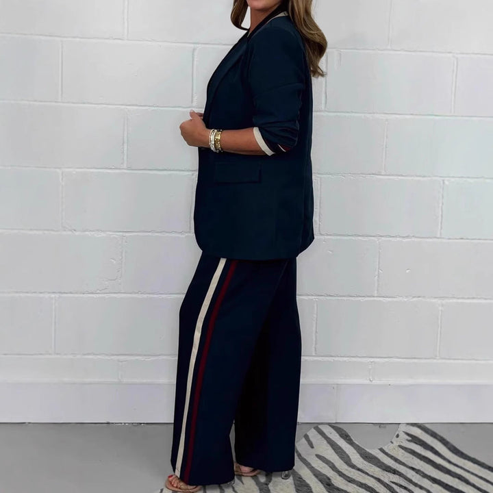 LS | Women Tailored Two Piece Pants Set