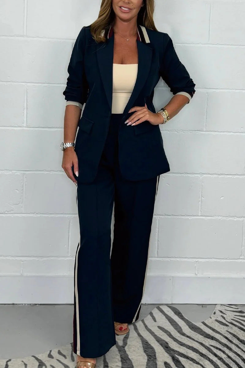 LS | Women Tailored Two Piece Pants Set