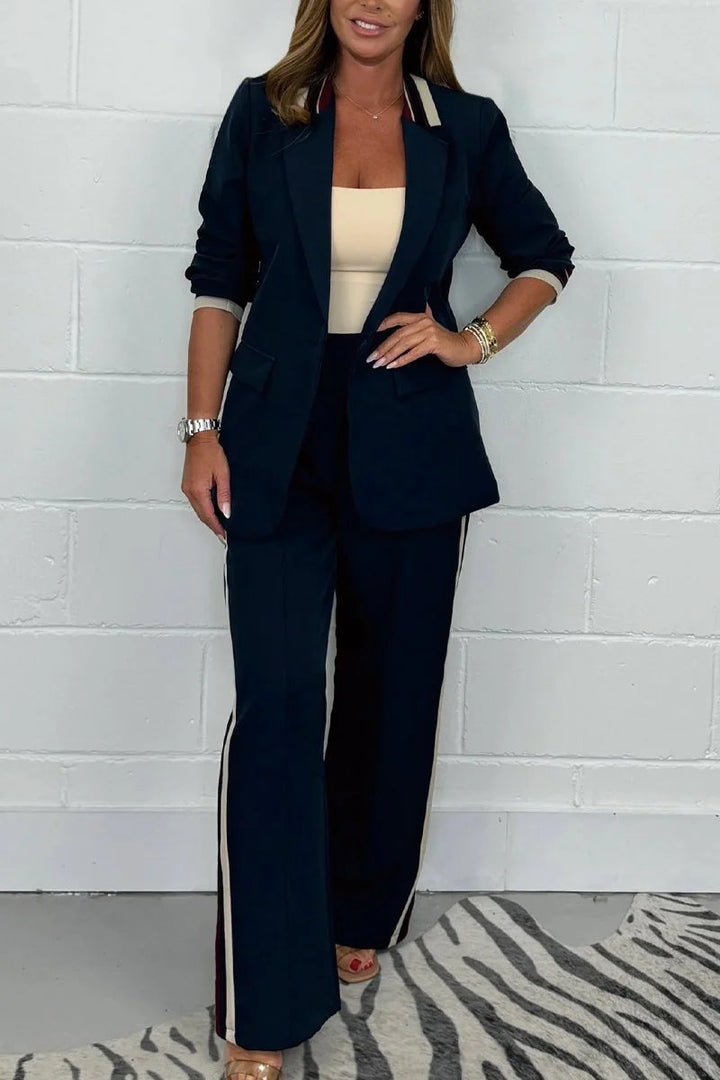 LS | Women Tailored Two Piece Pants Set