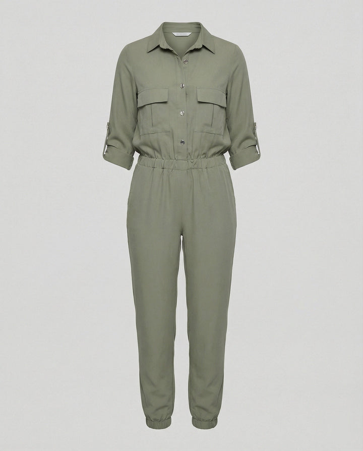 LS | Women Utility Style Jumpsuit