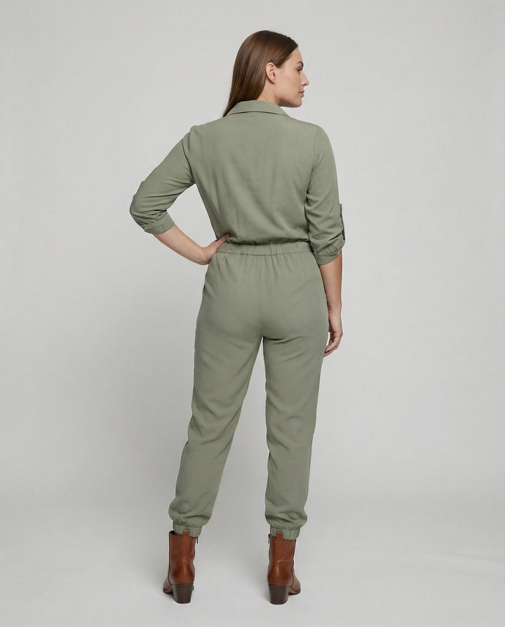 LS | Women Utility Style Jumpsuit