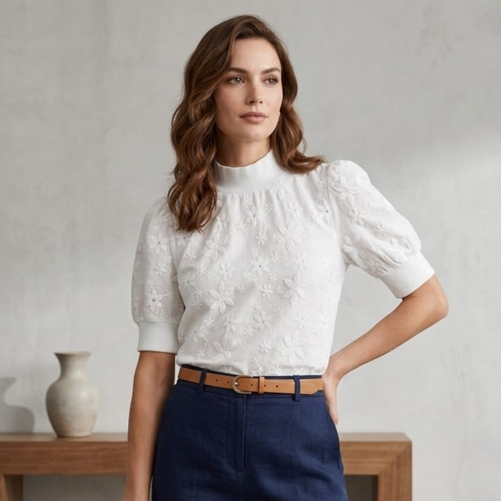 LS | Women Vintage Floral Blouse
