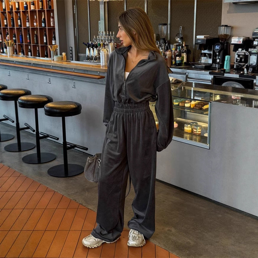 LS | Women Wide Leg Comfort Set