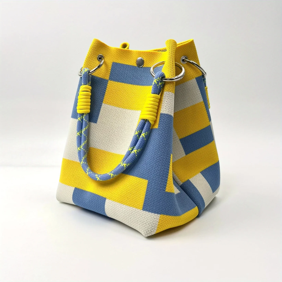LS | Women’s Colorblock Mini Bucket Bag