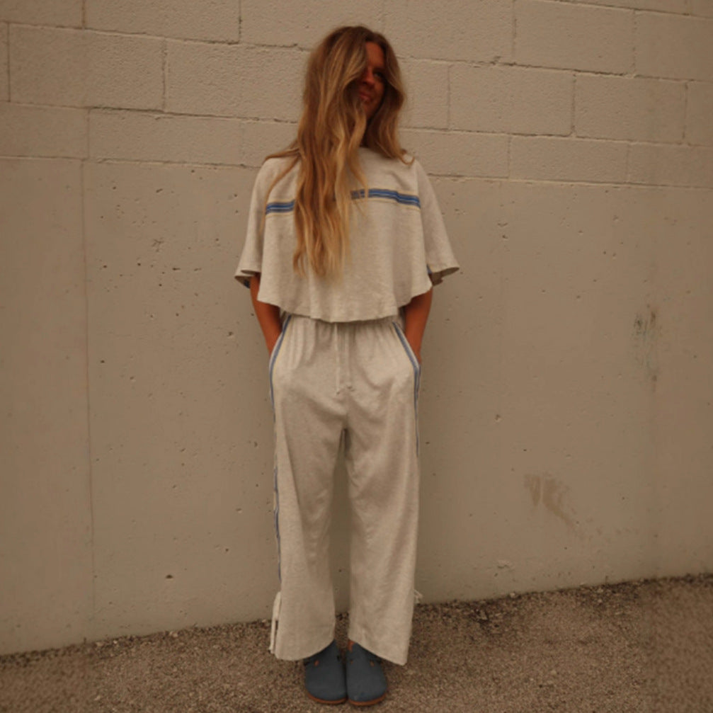 LS | Women Breezy Stripe Lounge Set