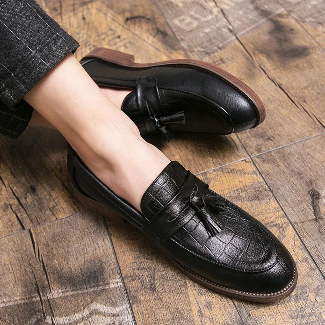 LS | Leandro Luxe Tassel Loafers
