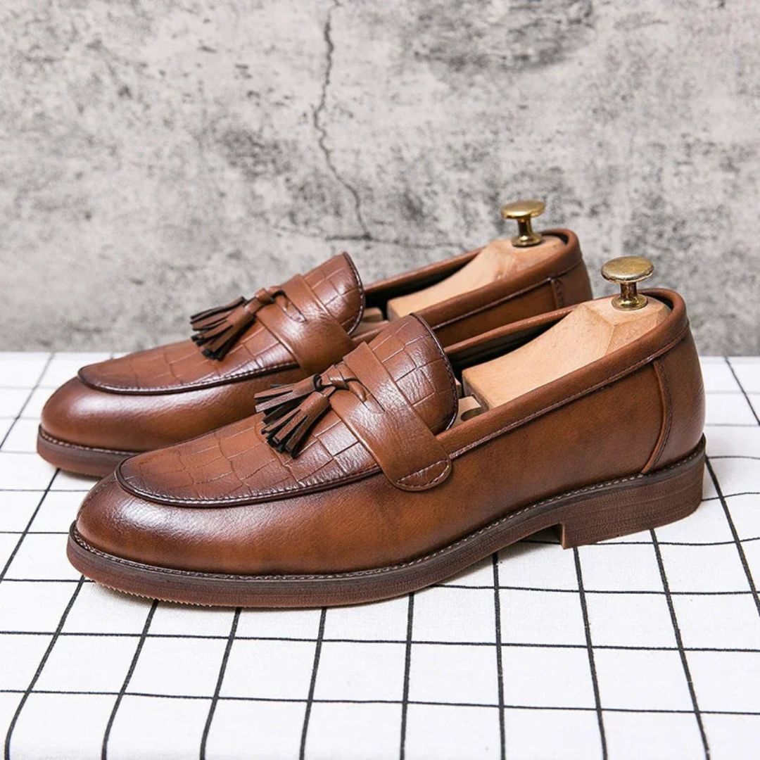 LS | Leandro Luxe Tassel Loafers