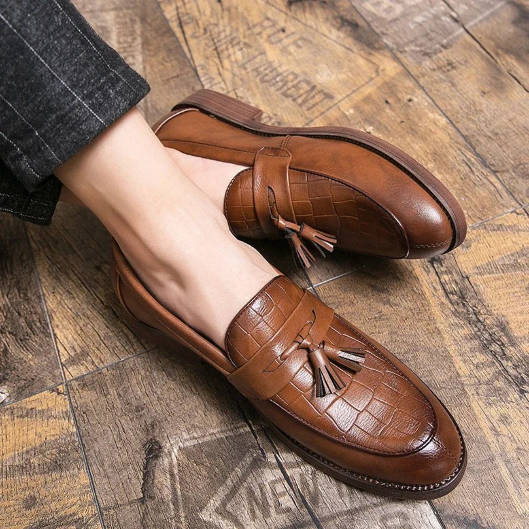 LS | Leandro Luxe Tassel Loafers