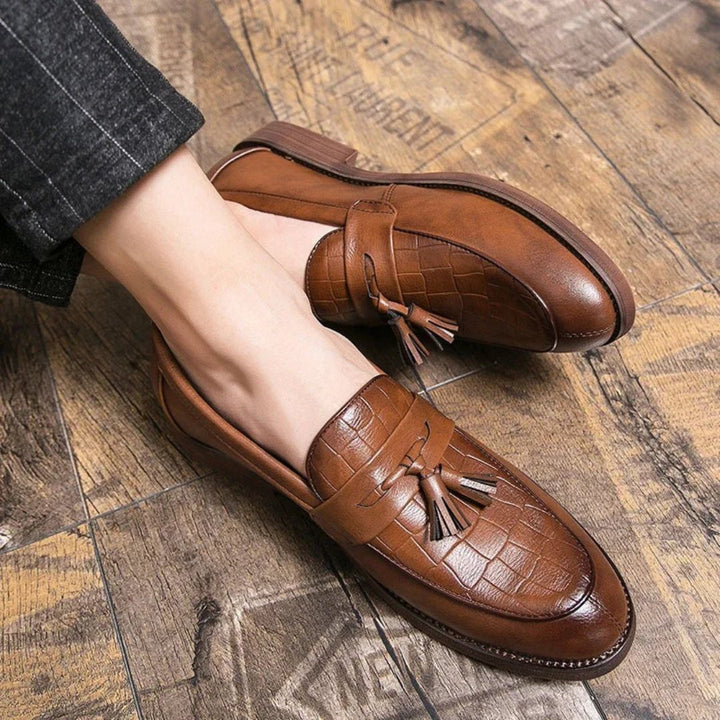 LS | Leandro Luxe Tassel Loafers