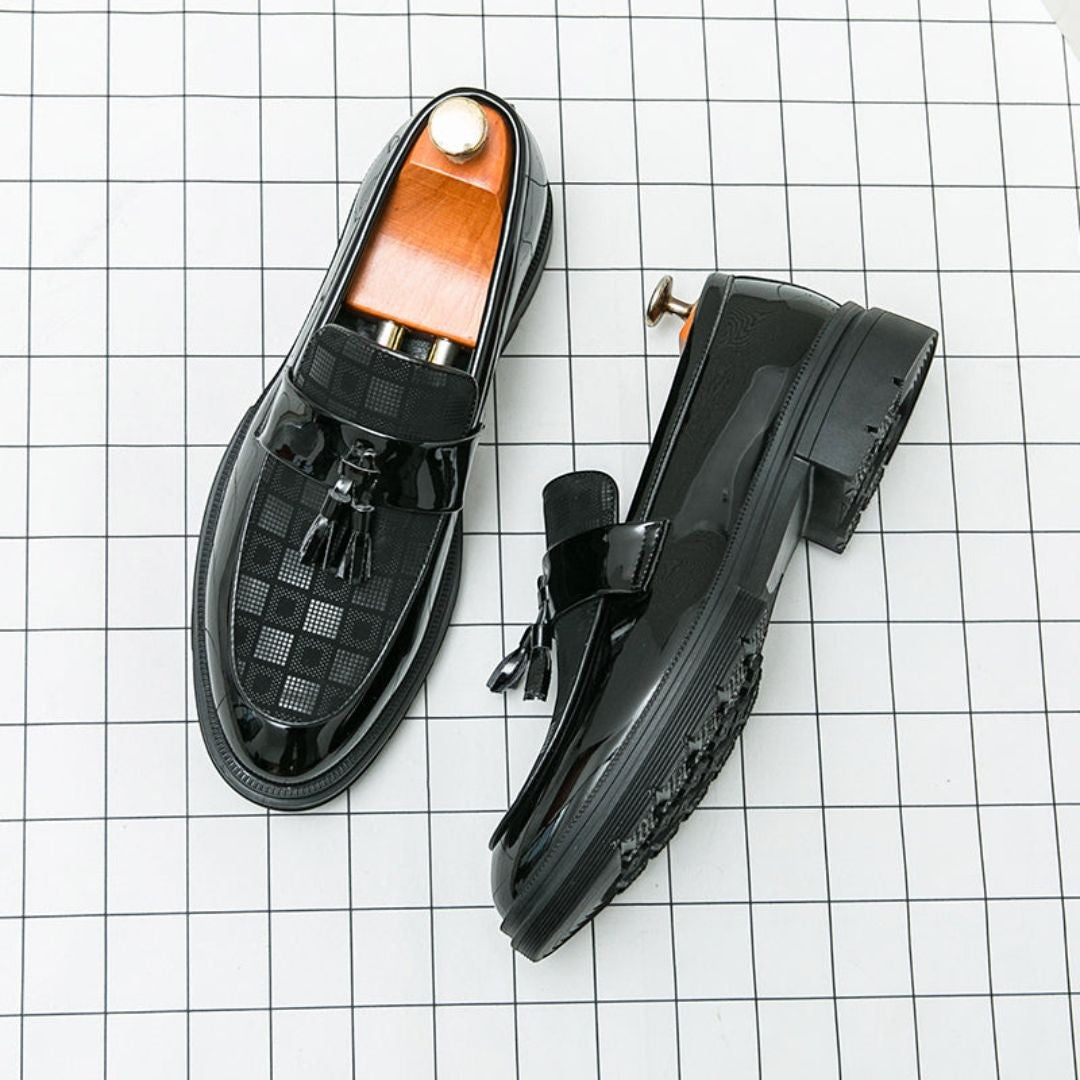 LS | Maximilian Luxe Checkered Loafers