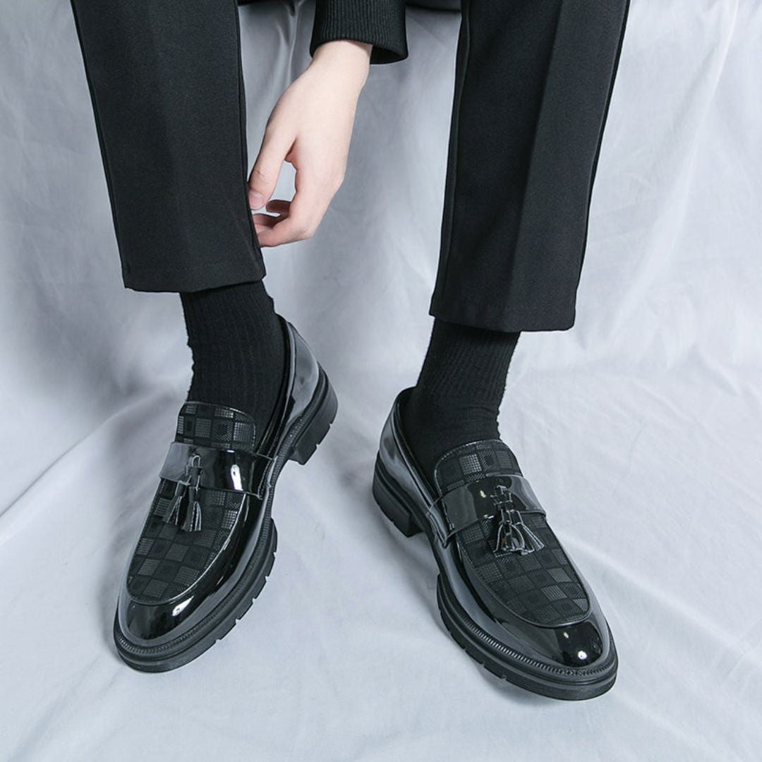 LS | Maximilian Luxe Checkered Loafers