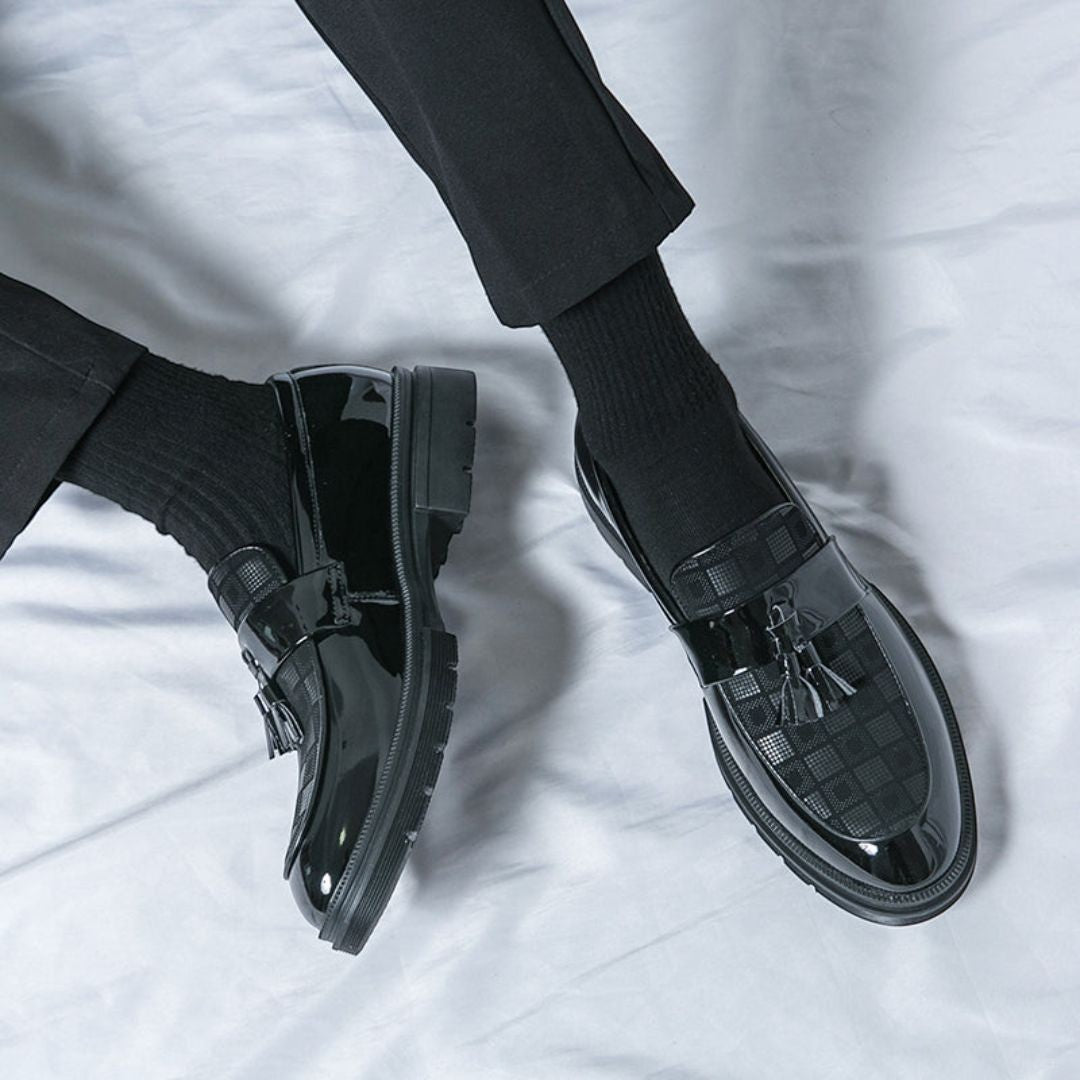 LS | Maximilian Luxe Checkered Loafers