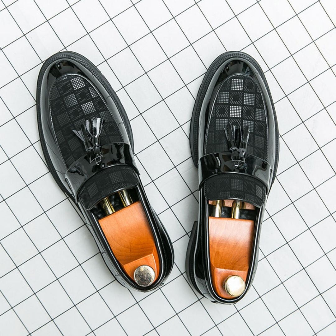LS | Maximilian Luxe Checkered Loafers