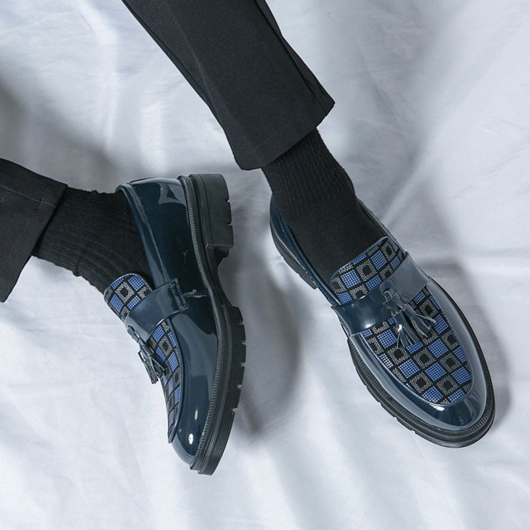 LS | Maximilian Luxe Checkered Loafers