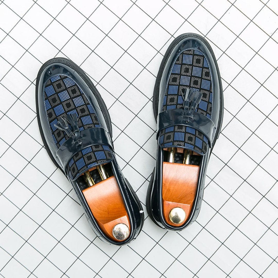LS | Maximilian Luxe Checkered Loafers