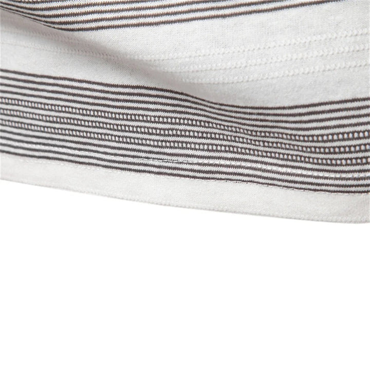 Men Classic Stripe Polo LionStyle