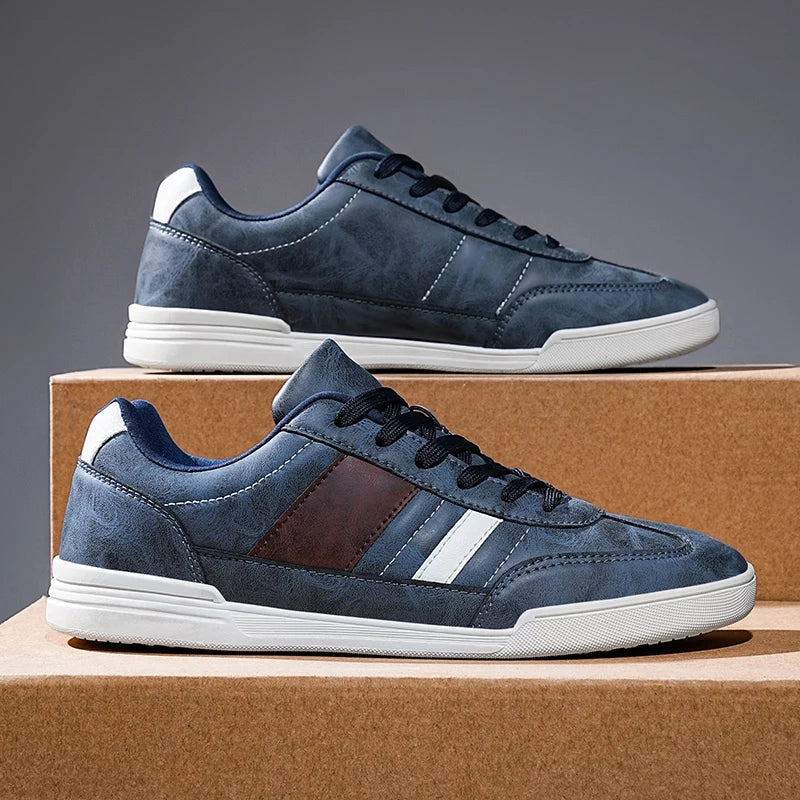 Men Retro Panel Sneakers LionStyle