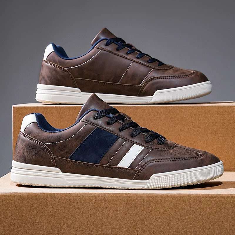 Men Retro Panel Sneakers LionStyle