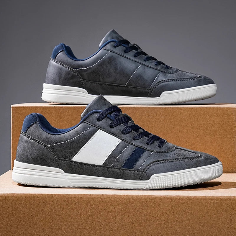Men Retro Panel Sneakers LionStyle