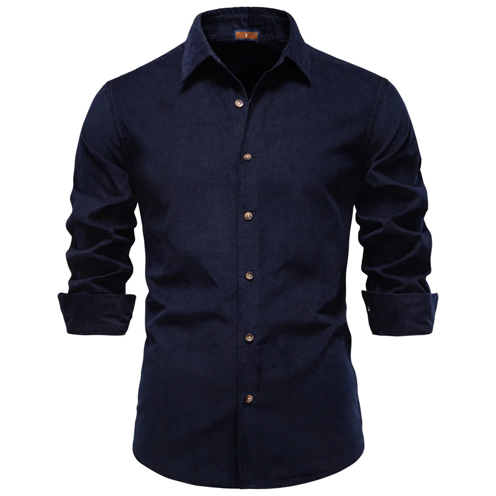 Men Slim Fit Casual Shirt LionStyle