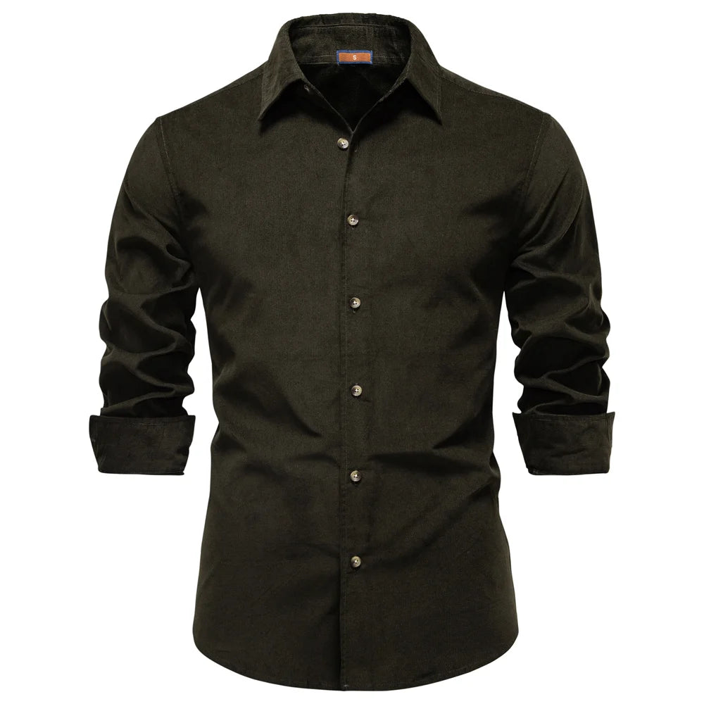 Men Slim Fit Casual Shirt LionStyle