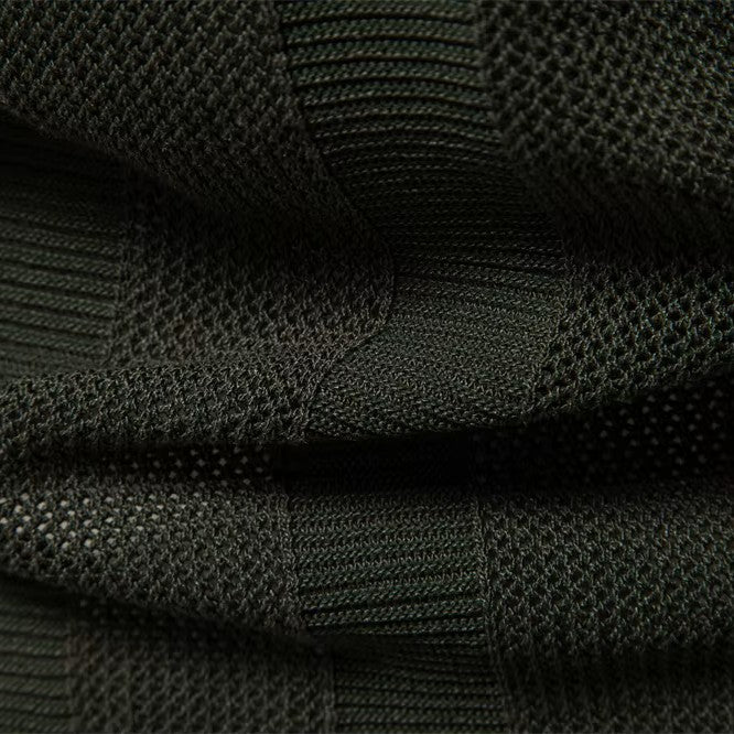 Men Textured Vertical-Knit Polo LionStyle