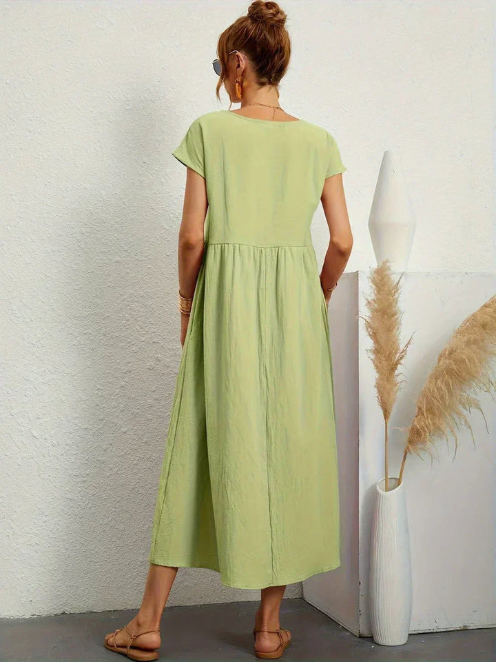 Margaret™ — A flowing midi dress with timeless elegance