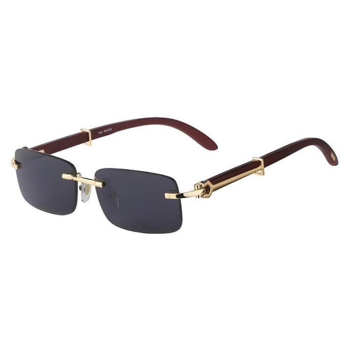Montebello Luxe Rimless Sunglasses