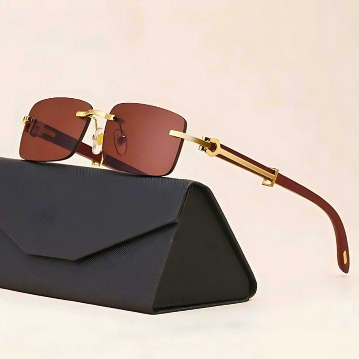 Montebello Luxe Rimless Sunglasses