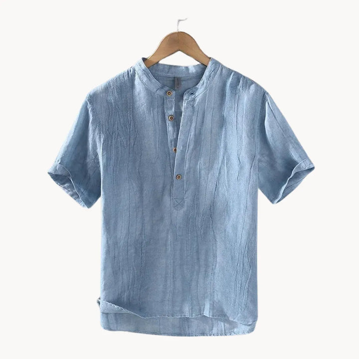 Nico Classic Button-Up Linen Shirt