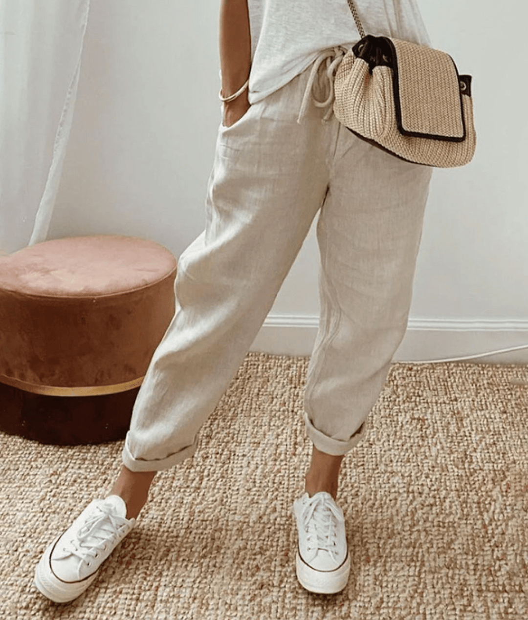 Rose | Comfortable Cotton Trousers