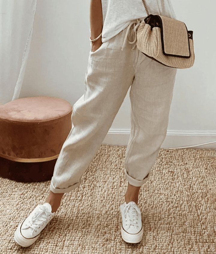 Rose | Comfortable Cotton Trousers