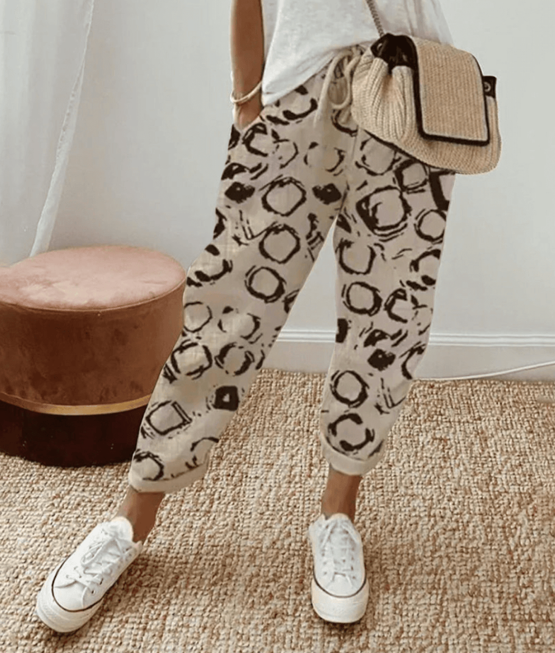 Rose | Comfortable Cotton Trousers