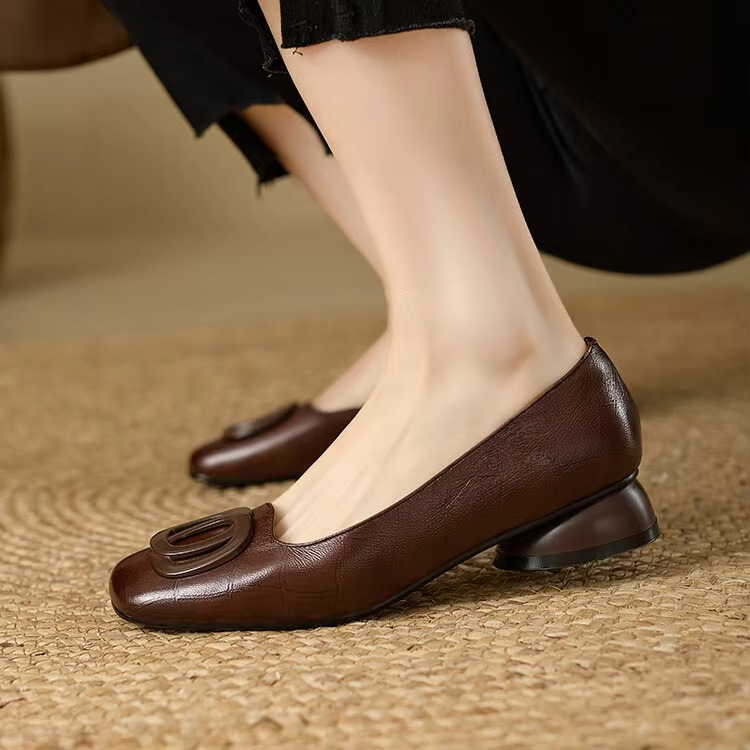 Opium - Leather Ballerinas