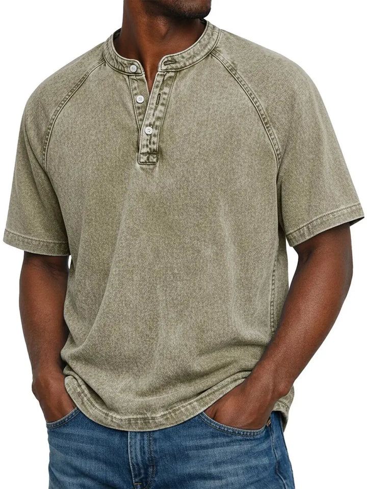 Daniel | Vintage Button-Up Shirt for Men