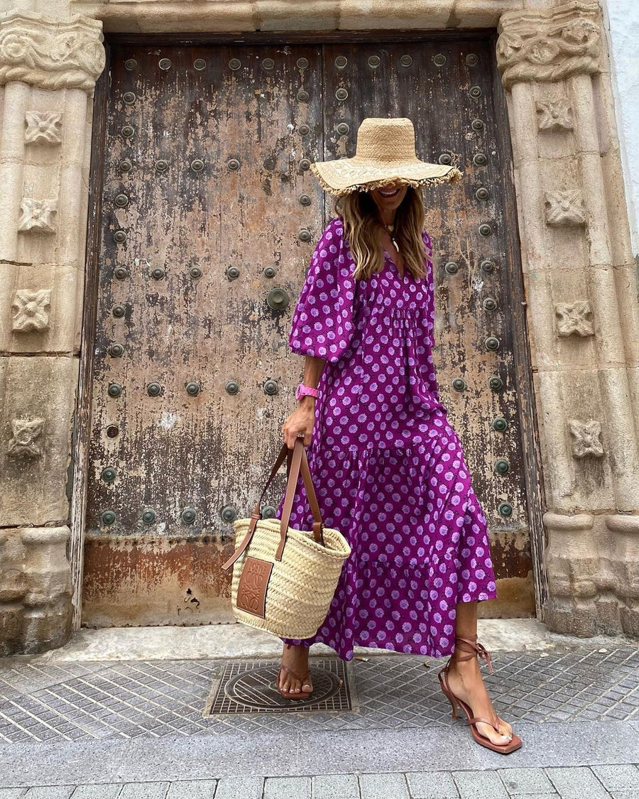 Emily | Bohemian-style maxi dress