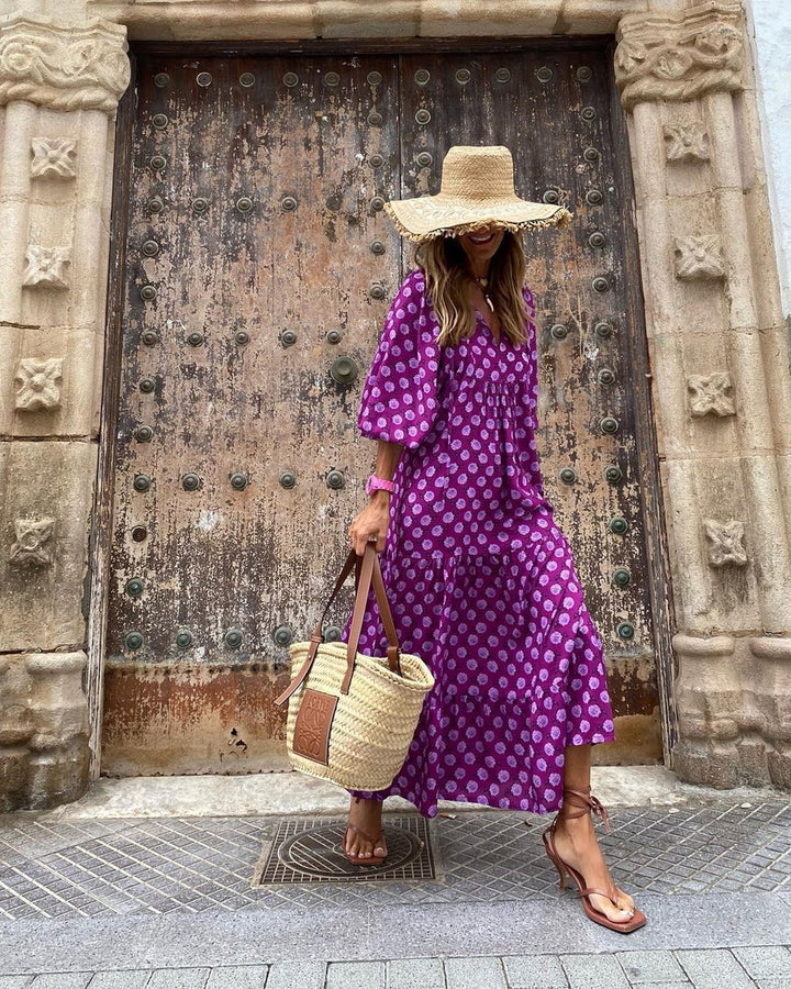Emily | Bohemian-style maxi dress