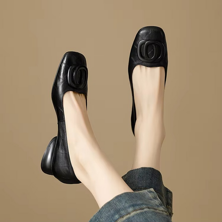 Opium - Leather Ballerinas