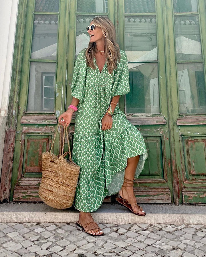Emily | Bohemian-style maxi dress