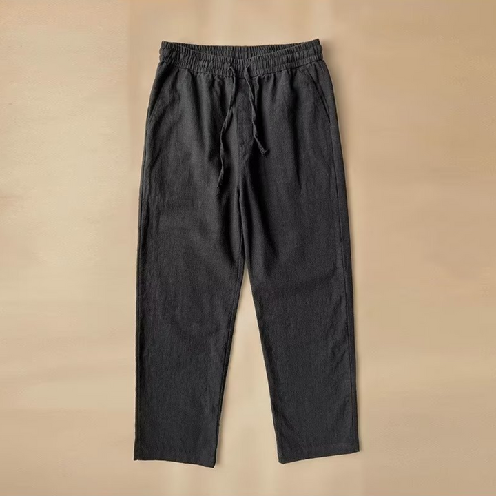 LS | Sandro Relaxed Fit Linen Pants