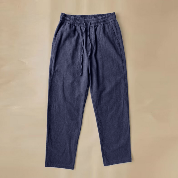 LS | Sandro Relaxed Fit Linen Pants