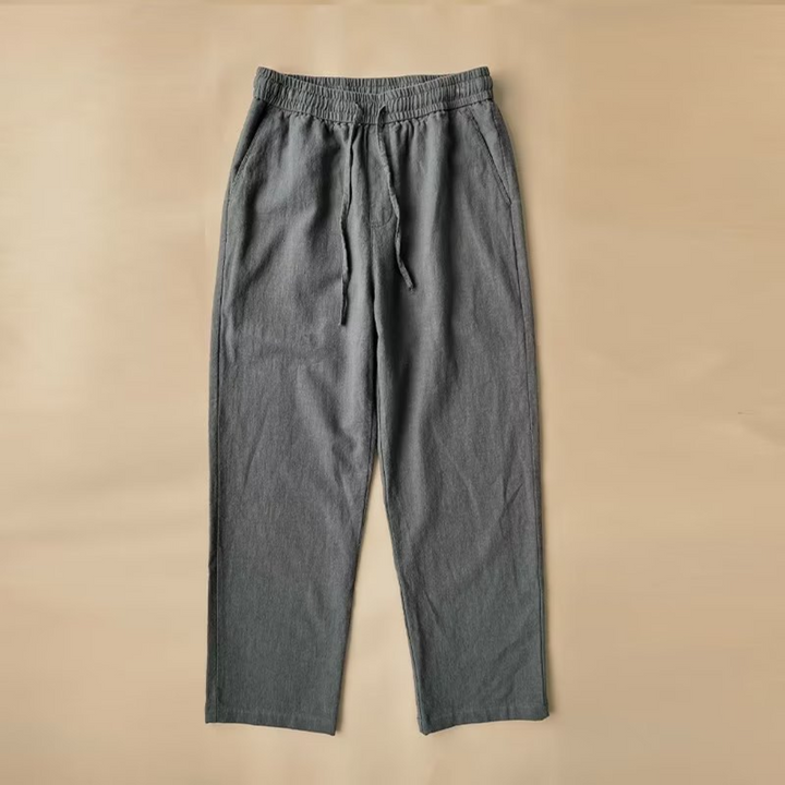 LS | Sandro Relaxed Fit Linen Pants