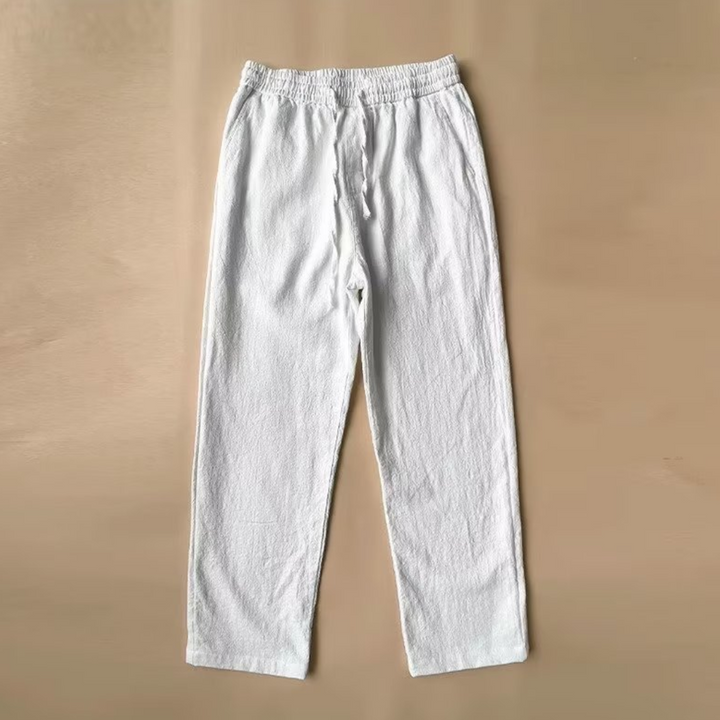 LS | Sandro Relaxed Fit Linen Pants